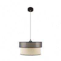 Distribuidor - Lâmpadas Diversas | Colgantes Moderno | COLGANTE FELIX NEGRO/DORADO 1XE27 REGX40X40 CM Ref: 172994029
